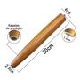 Imagem de Pés Palito de Madeira Maciça 30 cm Kit com 04 Un. para Mesa Poltrona Puff Recamier Móveis Retro.