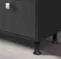 Imagem de Pes para cama box pvc kit com 7 pes com 12 cm de altura