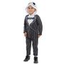 Imagem de Pesadelo da Disney antes do Natal Jack Skellington Toddler Boys Zip Up Coverall 2T