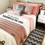 Imagem de Peseira Com Franja Cama King 260X60Cm 1032.6 Bege