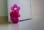 Imagem de Peso de Porta Flor Decorado Tnt Rosa Aparador de Porta - PANAMI