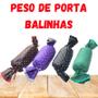 Imagem de Peso de Porta Pesinho de Porta mais +1kg Impermeável - Bala Peso Balinha Napa Prender Porta Pesado - Lindas Cores - PANAMI