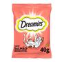 Imagem de Petisco Dreamies Salmão 40g 5 unidades  Gatos Adultos Nuggets