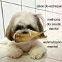 Imagem de Petisco Para Cães Snack Natural Orelha Bovina Carne 1 Unidade Jack E Pup