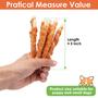 Petiscos para Cães MON2SUN Rawhide Twist - Pacote com 40 Unidades (12,7cm) Imagem de Petiscos para Cães MON2SUN Rawhide Twist - Pacote com 40 Unidades (12,7cm)