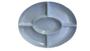 Imagem de Petisqueira oval com divisoria 25cmx20cm