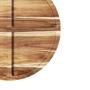 Imagem de Petisqueira redonda em madeira teca com 4 divisões Stolf 24cm