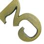 Imagem de Pexcel Numero Colonial  Bronze 3 - Kit C/10 Pc
