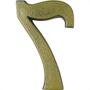 Imagem de Pexcel Numero Colonial  Bronze 7 - Kit C/10 Pc