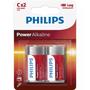 Imagem de Philips Pilha Alcalina C cart c/ 2 - LR14P2B/59