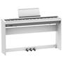 Imagem de Piano digital roland fp-30x-wh 88 teclas branco com estante e pedal