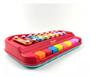 Imagem de Piano Infantil Brinquedo Musical Xilofone Teclado 2 Em 1 Vermelho