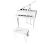 Imagem de Piano Infantil Custom Kids 30 Teclas Cor Branco CKPI 30 - WH