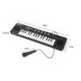 Imagem de Piano Infantil Microfone Teclado Karaoke Musical 32 Teclas