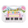 Imagem de Piano infantil musical animal rosa braskit 6408 braskit
