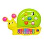 Imagem de Piano Infantil Musical Caracol Divertido DMT3849 - DM Toys