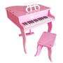 Imagem de Piano Infantil Rosa 30 Teclas 000290 - Shiny Toys