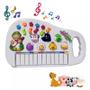 Imagem de Piano Teclado Brinquedo Infantil Baby Luzes E Sons Bicho