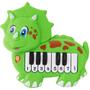 Imagem de Piano Teclado Infantil Baby Dino Verde - Art Brink ZB728