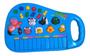 Imagem de Piano Teclado Musical Bichos Infantil Sons Eletronicos(azul)