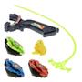 Imagem de Pião Beyblade Infantil Plástico Colorido 5x3cm  06 Peças