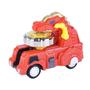 Imagem de Pião Zip Zap Lançador Dino Tiger Car - DM Toys