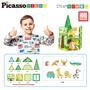 Imagem de PicassoTiles Safari - Conjunto de Blocos de Construção com 8 Figuras