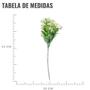 Imagem de Pick Decorativo Flores Gipso - 23cm