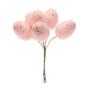 Imagem de Pick Decorativo Ovos de Codorna de Páscoa Rosa - 8cm - 1 unidade - Cromus - Rizzo