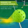 Imagem de Pickleball Balls Arewyt 40 buracos ao ar livre, pacote com 12 unidades, verde neon