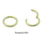 Imagem de Piercing Argola Articulada Click 1.2mm em Titânio Anodizada Várias Cores