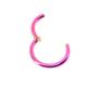 Imagem de Piercing Argola Articulada Click 1.2mm em Titânio Fúscia 80v