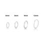 Imagem de Piercing Argola Articulado Liso Em Prata 925