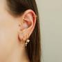 Imagem de Piercing Argola De Ouro 18k Click Com Trava Hélix Cartilagem Orelha