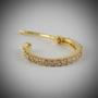 Imagem de Piercing de Argola Conch Em Ouro 18k Click Com Zircônias