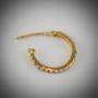Imagem de Piercing de Argola Conch Em Ouro 18k Click Com Zircônias