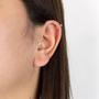 Imagem de Piercing de Orelha Ouro 18k Triangulo Vazado Liso PR-022