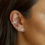 Imagem de Piercing de pressão argola com detalhe em prata 925