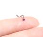 Imagem de Piercing Nostril para Nariz em Titânio com Zircônias Coloridas