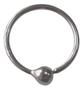 Imagem de Piercing Redondo Com Bola Em Ouro 18k
