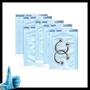Imagem de Piercing Titanio Argola Fecho Click Cravejada Mamilo Orelha Prata
