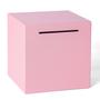 Imagem de Piggy Bank Kozsort Break-to-Open em aço inoxidável rosa de 15 cm