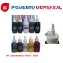 Imagem de Pigmento Colorante Universal Kit Preto Branco Bege Tenax 75 ml