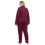 Imagem de Pijama Americano Longo Sepie 620  Plus Size Vermelho