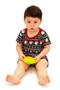 Imagem de Pijama Body Baby Curto Natal Black