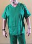 Imagem de Pijama. Cirurgico Scrub Tecido Oxford Leve Poliester 100% ( Blusa e Calça) Verde Bandeira