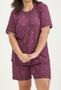 Imagem de Pijama Curto Bermuda Viscolycra Plus Size Cor Com Amor