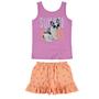 Imagem de Pijama Curto Infantil Malwee Summer Dogs Lilas e Verde