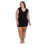 Imagem de Pijama Curto Regata Preto Liganete Sepie 1051-PL Plus Size