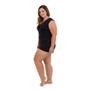 Imagem de Pijama Curto Regata Preto Liganete Sepie 1051-PL Plus Size